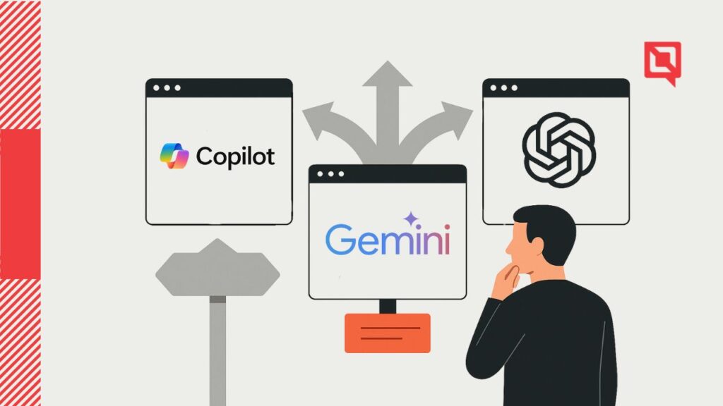 Copilot vs Gemini vs ChatGPT