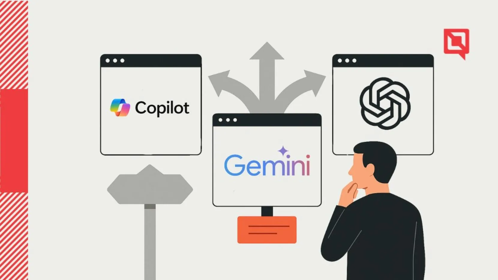 Copilot vs Gemini vs ChatGPT