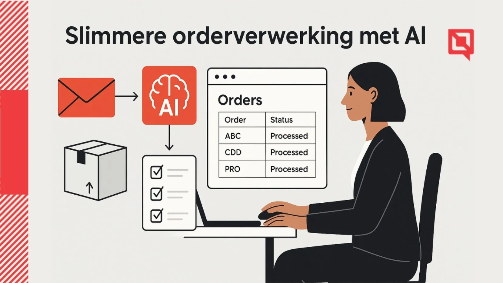 Slimmere orderverwerking met AI